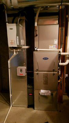 Installation of Carrier Furnace