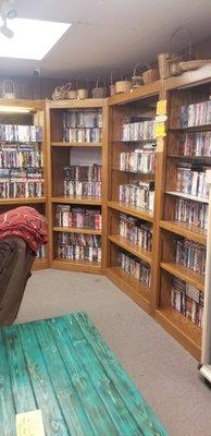 1000's of DVD's to choose from