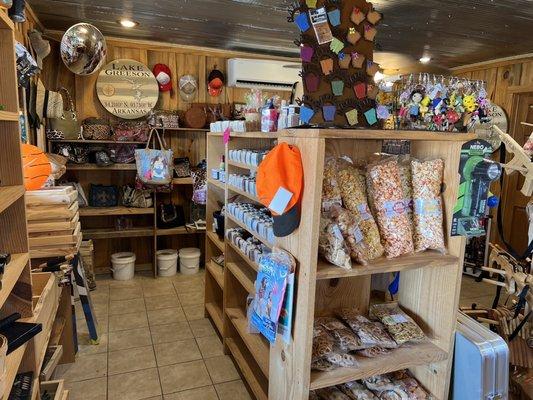 Inside general store