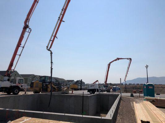 Brundage-Bone Concrete Pumping - Residential Concrete Pour, UT