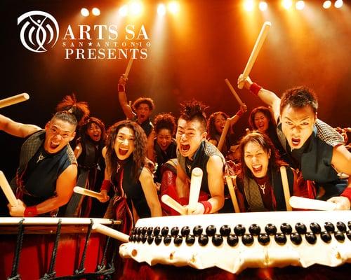 ARTS San Antonio presents Yamato Drummers as part of its Spectacular 2013-14 season.