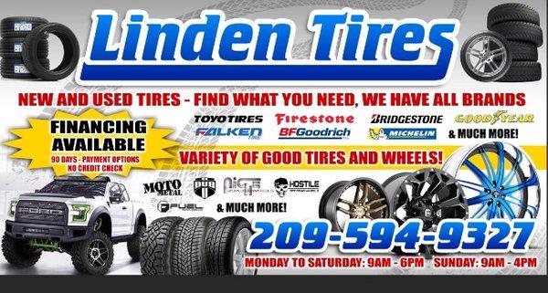 Linden Tires 235 e Martin Luther King Jr Blvd