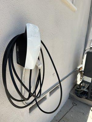 Tesla wall charger