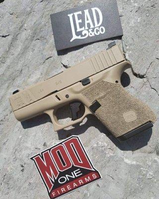 Mod1 custom glock 43 available at Lead & Co