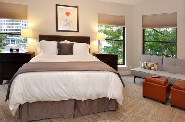 NEW** Large Studio with kitchenette, #4 & 7, at DuPont Place, your hotel alternative in Washington, DC.