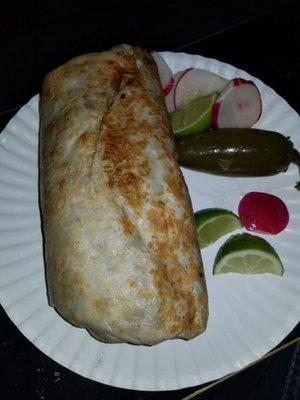 Carne Asada Burrito Supreme