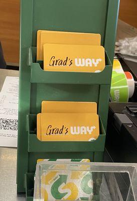 Cute graduation gift cards