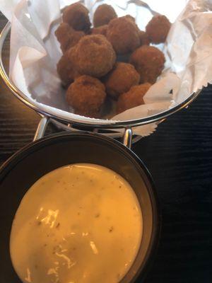 Fried Mushrooms with Ranch