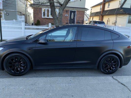 After the Rims were Powder Coated Gloss Black :)