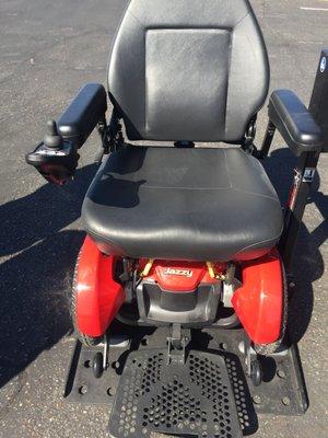 WE HAVE POWER CHAIRS AND CARRIER RACKS FOR TRANSPORTING YOUR SCOOTER