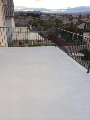 Deck epoxy coatings.