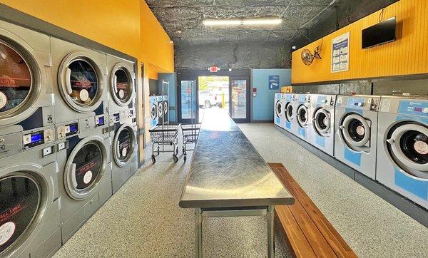 State-of-the-art Washers and Dryers