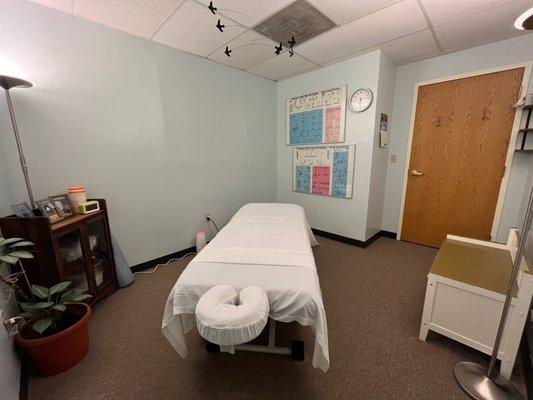 We call this treatment room "West" because it represents National Parks in the West of the country.