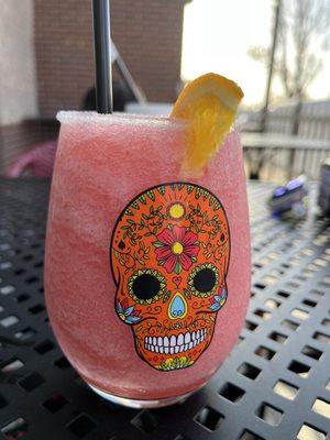 Frozen strawberry margarita