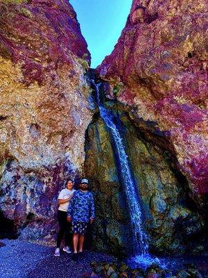 Infinity Hot Springs Waterfall. Watter was so hot