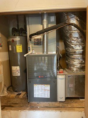 NEW Trane Gas Furnace!