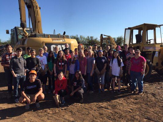 High school welding program's yard tour