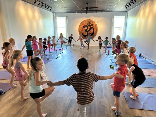 Kids yoga!