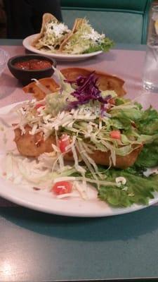 Chicken chimichanga