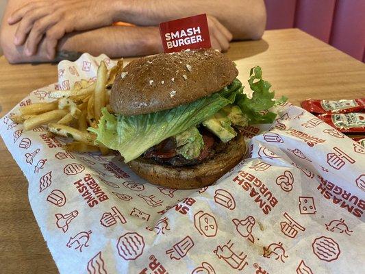 Avocado Bacon Club Burger