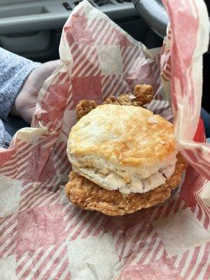 Cajun biscuit