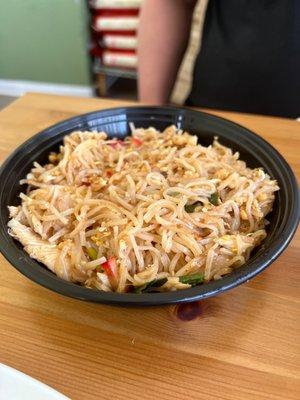 Chicken pad Thai