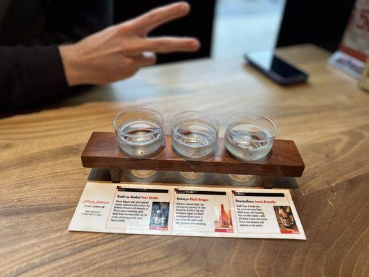 Sake Flight