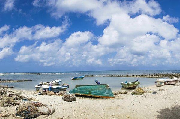 Sri Lanka local beach