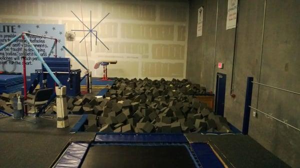 Foam pit