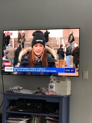 Nikita Ramos reporting on the folks getting vaccinated