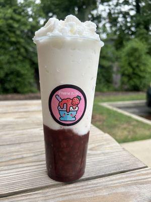 Red bean ice