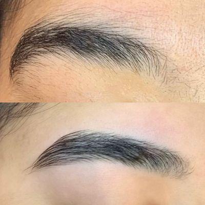 Brow threading