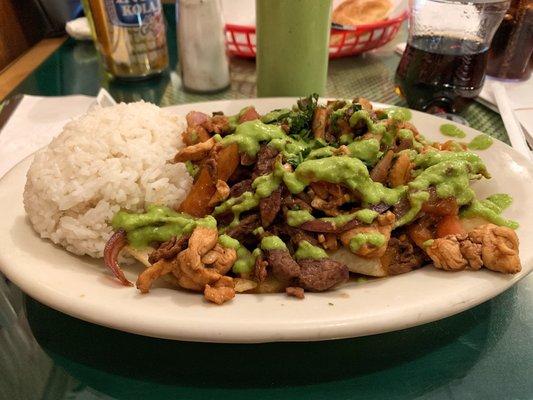 Lomo Saltado Mixto