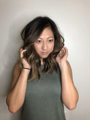 Cut and Balayage by Jennie