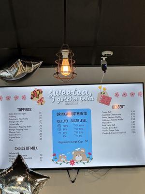 menu on 5/25/24