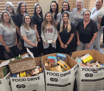 October 2022 Food Drive, organized by MMS Employees.