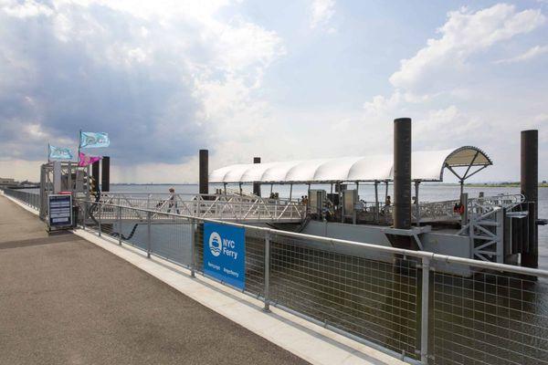 McLaren designed 14 new ferry landings and renovated four additional ferry landings, for NYC's Ferry service expansion.