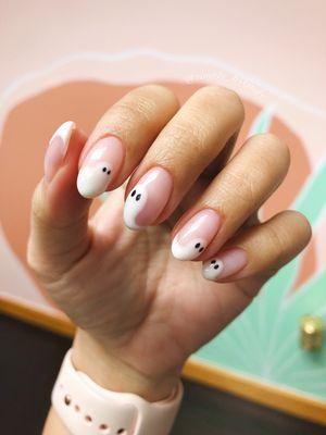 Structured gel mani + Nail Art 3