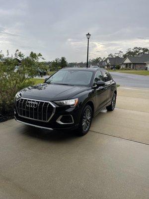 2022 Audi Q3. Had 13 miles when I left the lot. My fav number!!