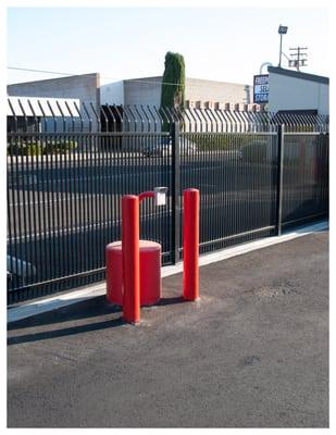 Electronic Gate Pad.