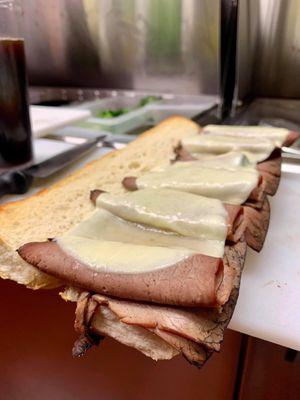 Roast beef hoagie!