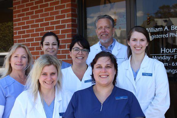 Here's the awesome staff at Custom Medicine!