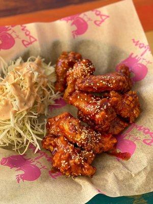 Spicy Hot Chicken Wings @tiffhuangry