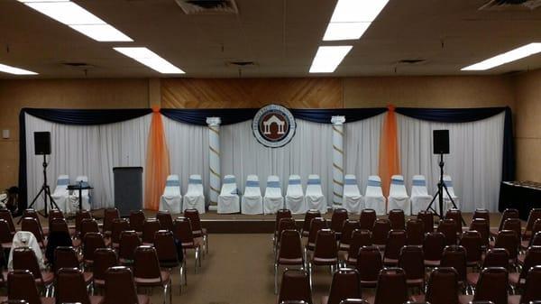 Graduation party rental and decoration in fresno ca