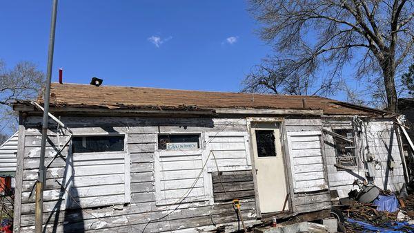 Residential roof replacement