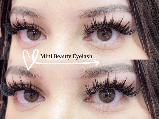 Mini beauty eyelash - Eyelash extensions Rancho Cucamonga