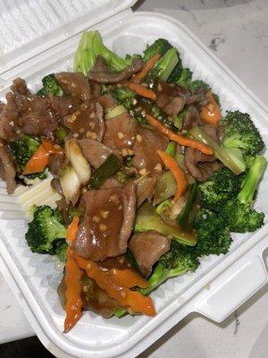 Beef and broccoli