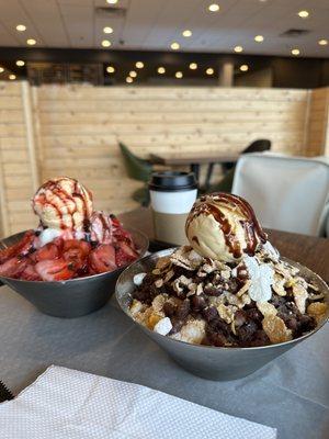 Bingsoo during a rainy day