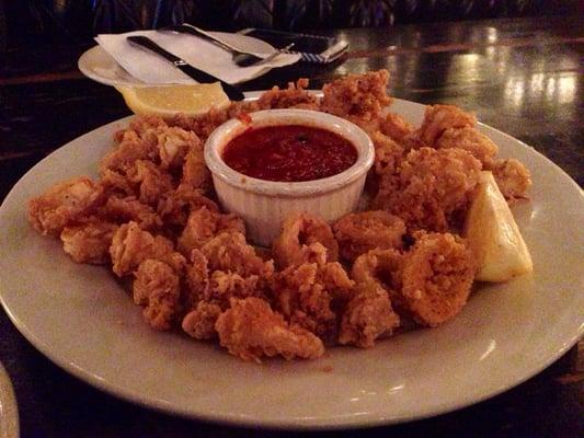 Yummy and crunchy Calamari.