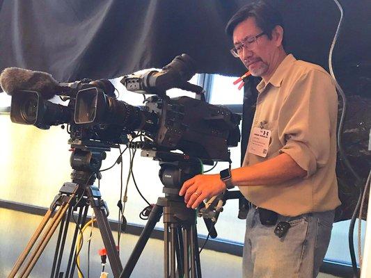 Ben Wong, Metro Teleproductions Inc. camera crew.